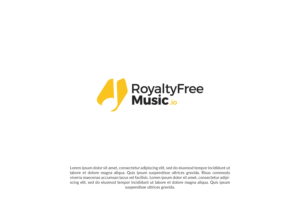 RoyaltyFreeMusic.io | Logo-Design von christianpoetoe
