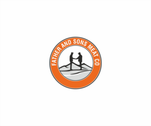 Father And Sons Meat Co | Logo Design by Logocraft