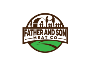 Father And Sons Meat Co | Logo Design by got2believe