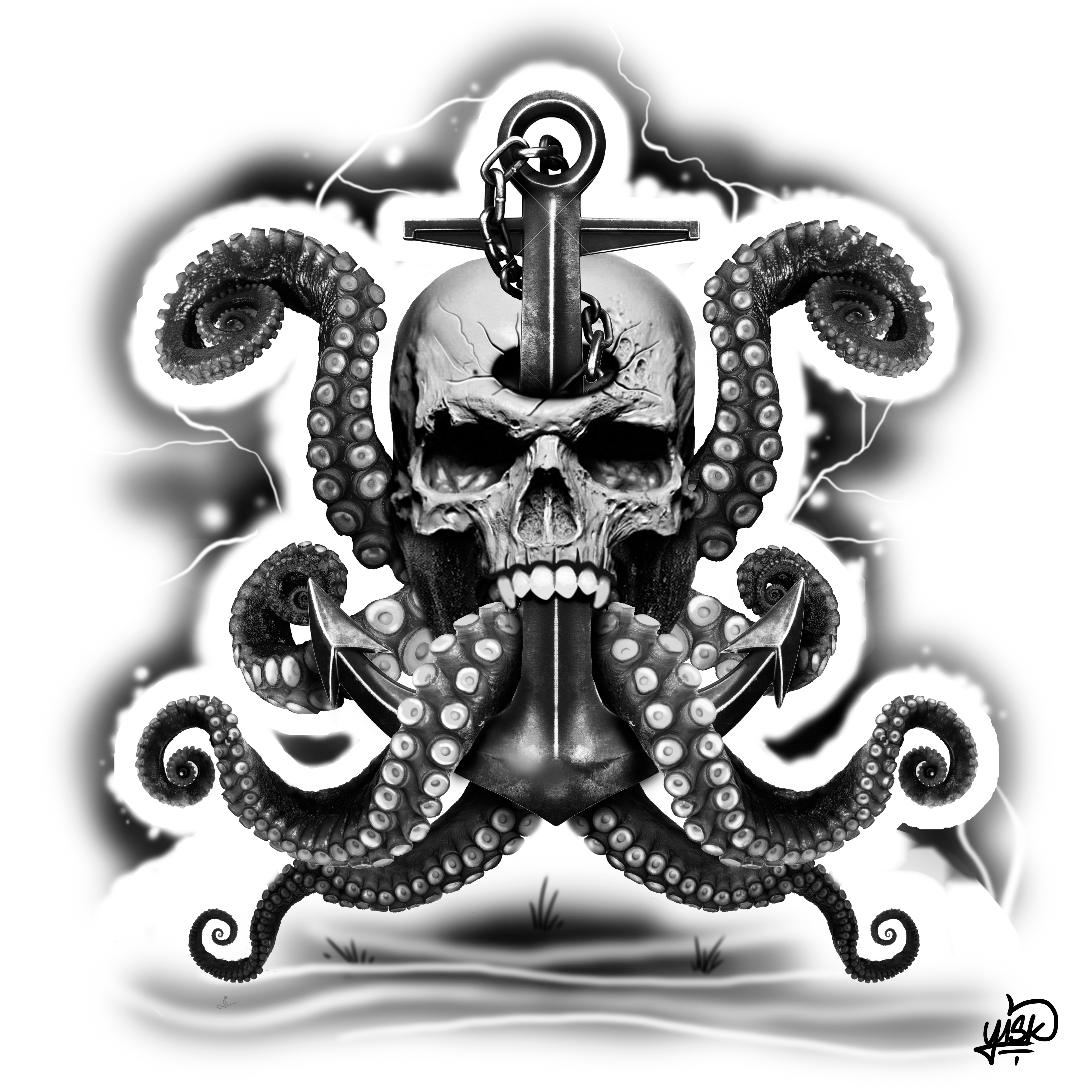 Tattoo Design by El Yisk 2 for this project | Design #25272070