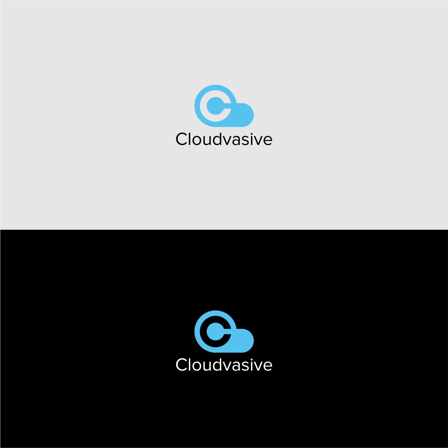 Logo Design by Maulana 2023 for Cloudvasive | Design #25270041