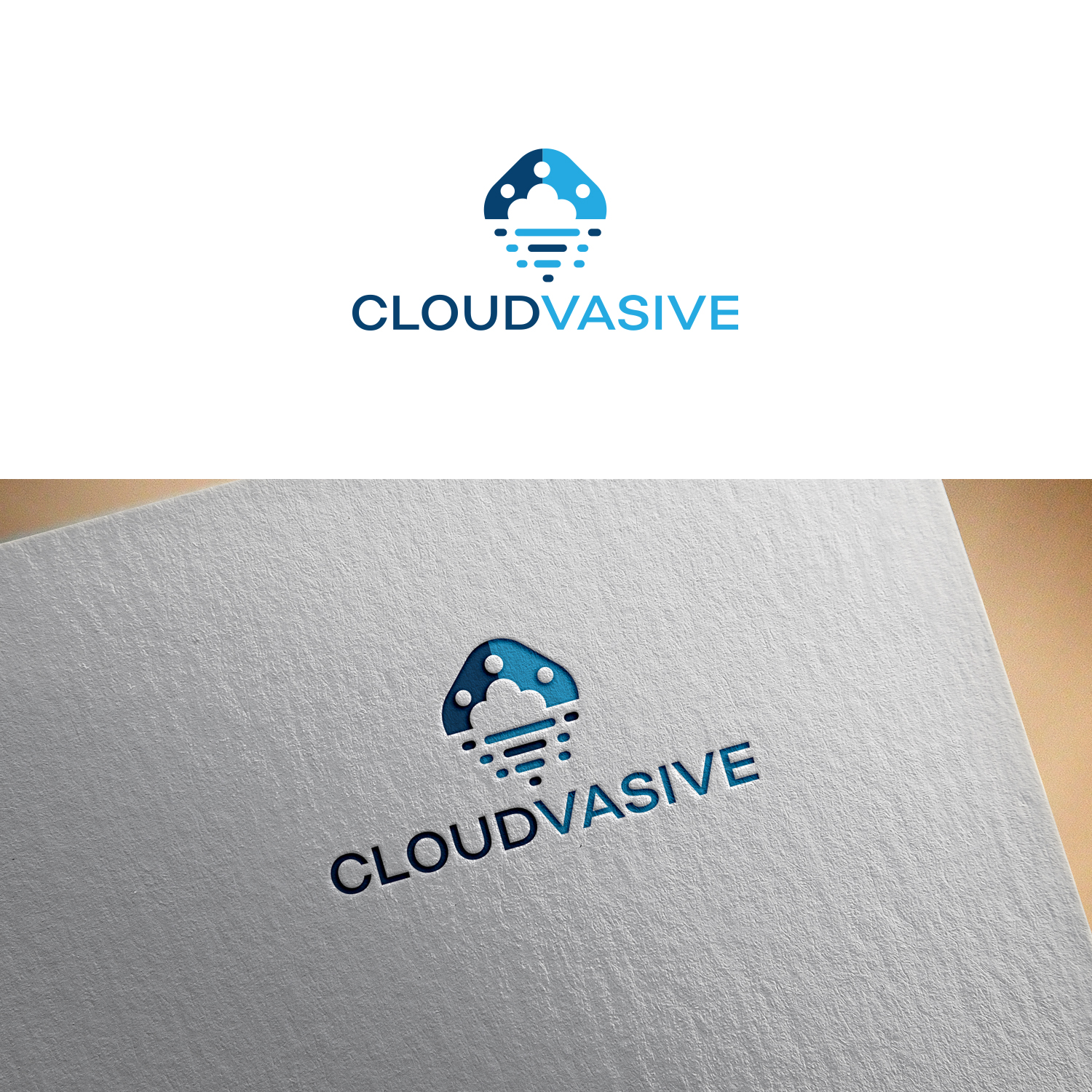 Logo Design by Maxo-Biz for Cloudvasive | Design #25256919