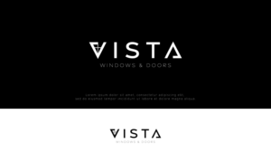 Vista Windows + Doors | Design de Logo par designbysy