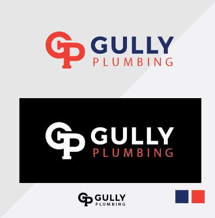 Logo Design by Valeriu Dudau for Gully Plumbing | Design #25267378