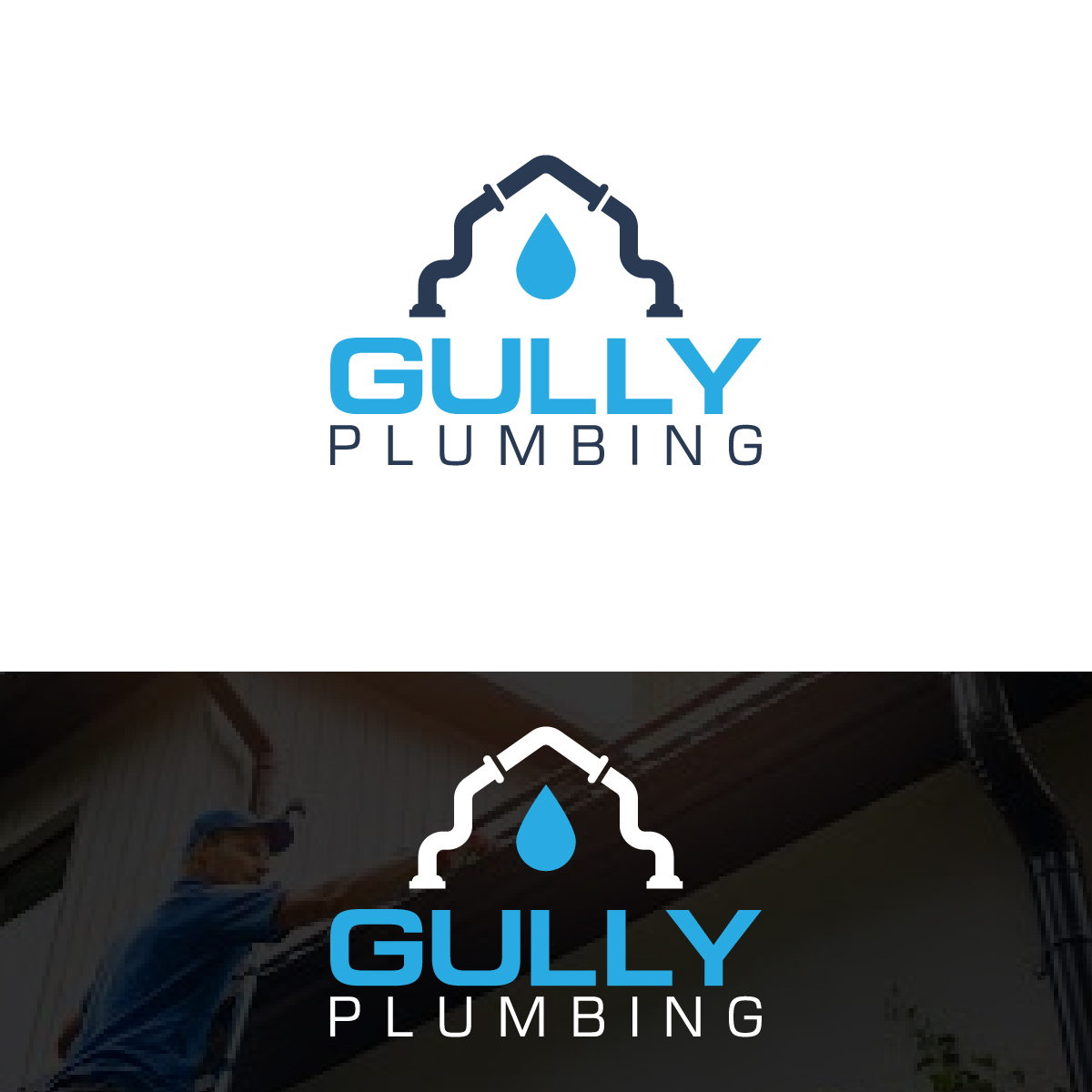 Logo-Design von Deziners Zone für Gully Plumbing | Design #25258335