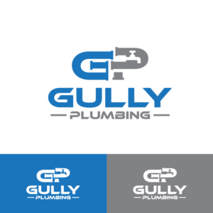 GULLY PLUMBING  | Logo Design by b4udz!n
