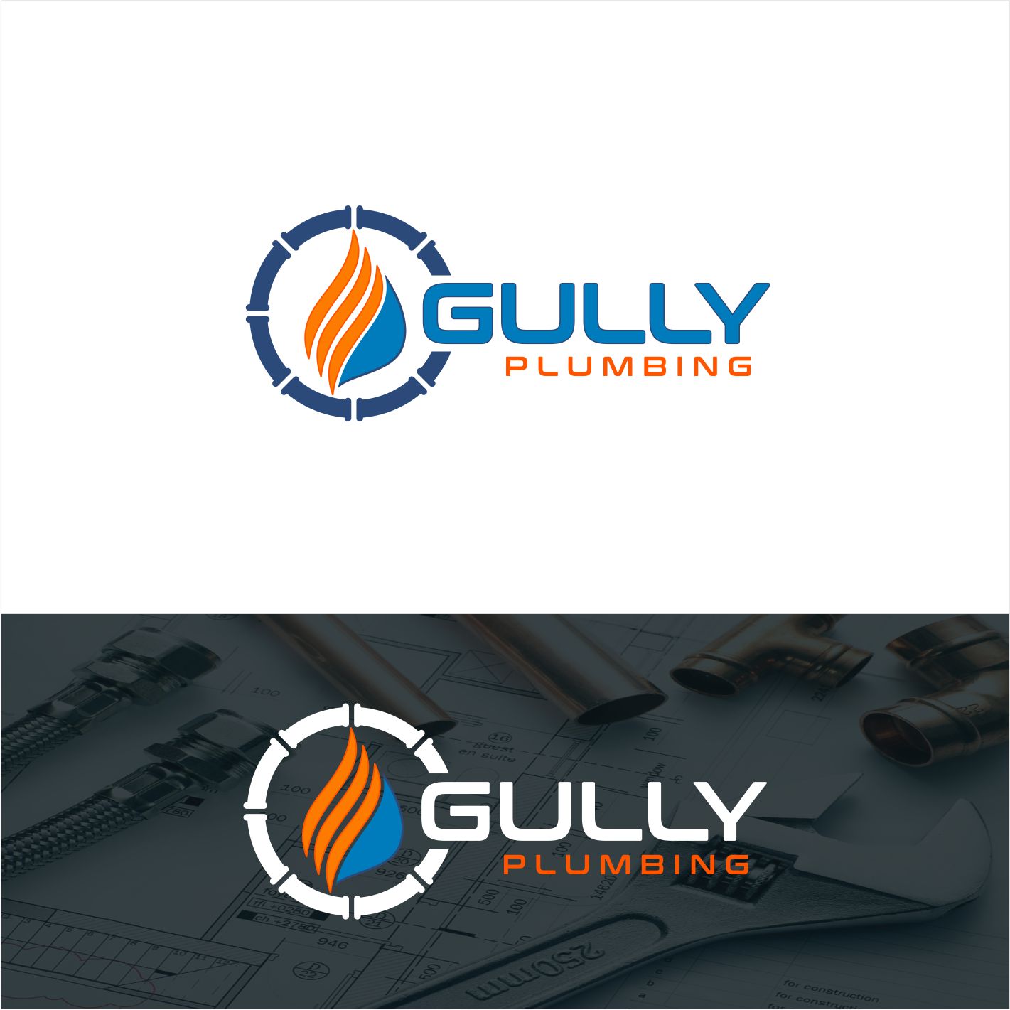 Logo-Design von creative.bugs für Gully Plumbing | Design #25258015