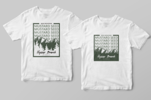 Mustard seed | T-shirt Design by Elizaveta M