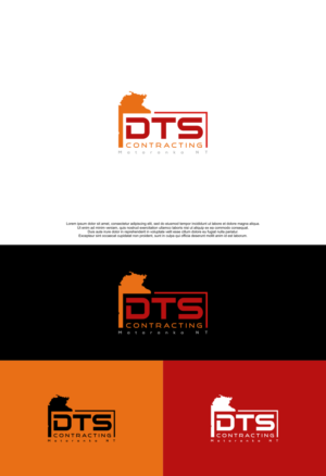 DTS Contracting, Mataranka NT | Diseño de Logo por siti MWDesign