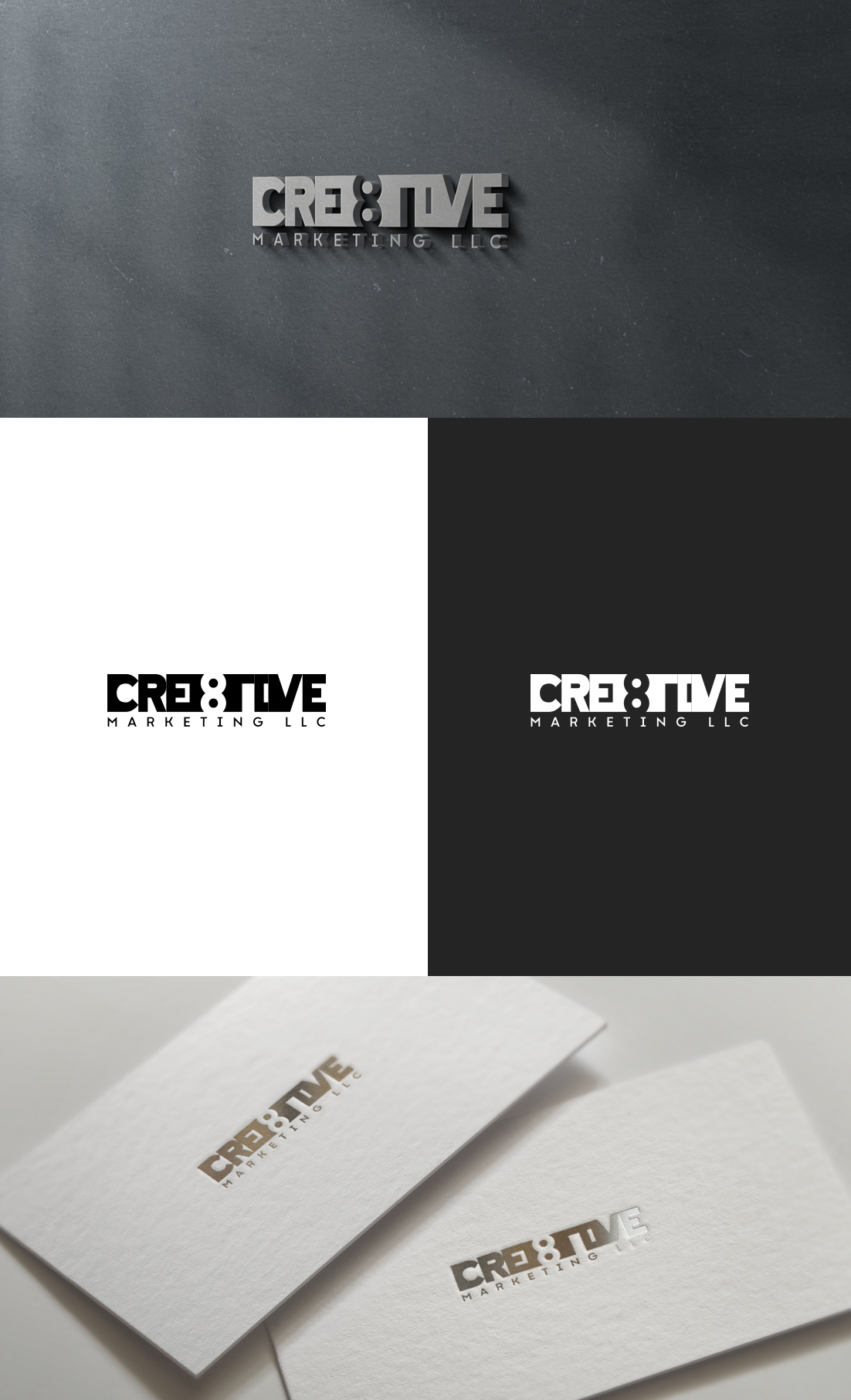 Logo Design by GLDesigns for Cre8tive Marketing LLC | Design #25251859