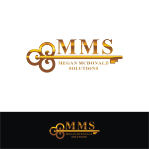 MMS maybe? I made a logo with MMS and then a key underneath it, because my website references unlocking a lot | Logo Design by Ashani Bhattacharya