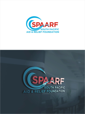 Two variations. Logo: South Pacific Aid & Relief Foundation; Icon: SPAARF | Logo Design by cjssan