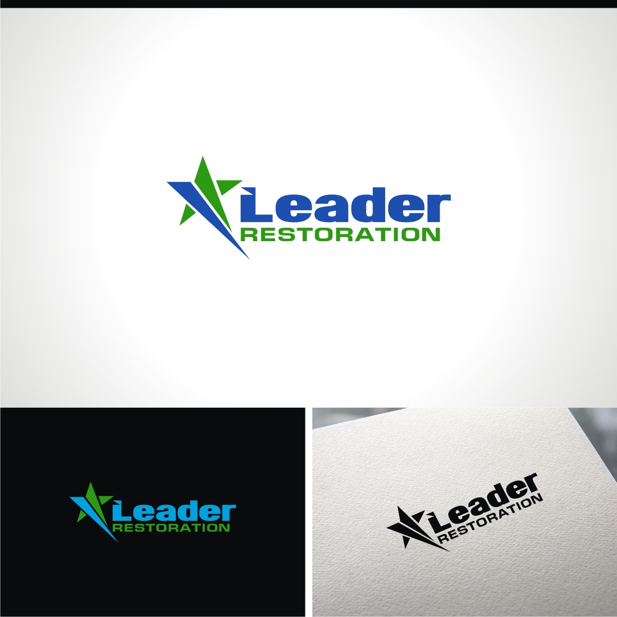 Logo Design by e-graphics for Leader Restoration | Design #25267059
