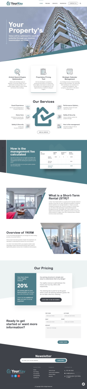 Web Design by nzdesigners for this project | Design #25293867
