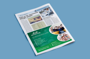 Newspaper Ad for Cool Hawaiian PPE Company | Grafik-Design von OroojF