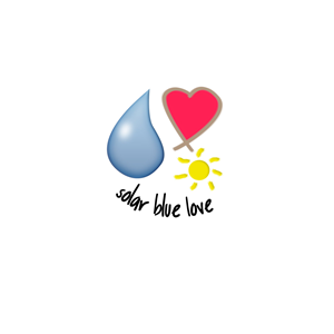 Logo Design by Red Engine Creative for solar blue love | Design #64924