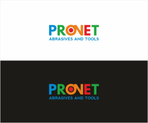 PRONET abrasives and tools | Logo Design by Logocraft