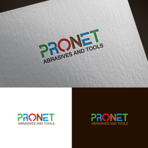 PRONET abrasives and tools | Logo Design by sankar999
