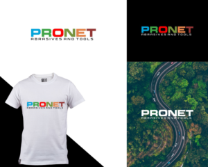 PRONET abrasives and tools | Logo Design by MX LogoArt