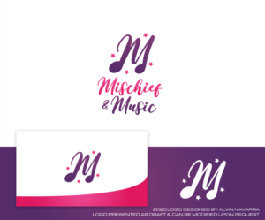 Logo Design by alvinnavarra for Mischief and Music | Design: #25364693