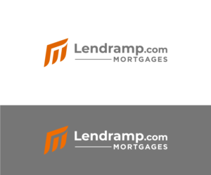 Lendramp.com Mortgages | Logo Design by ZeneFashions