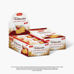 box for our biscuit tea product | Design Emballage par Aistikart