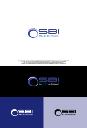 SBI Audiovisuel | Logo Design by siti MWDesign