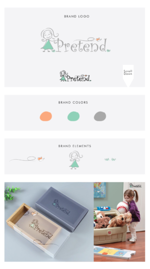 Pretend | Logo Design by saifysyed Studio