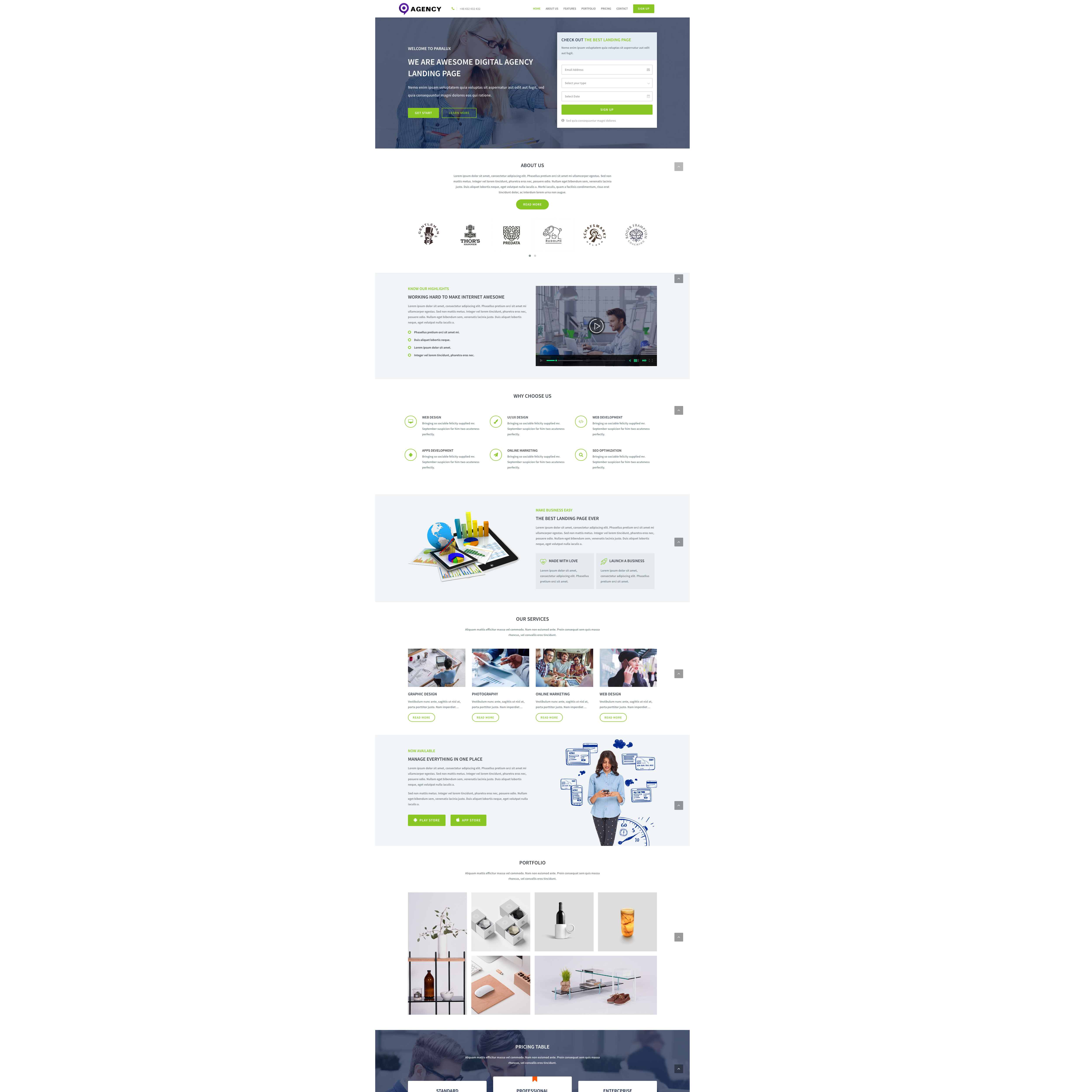 Landing Page Design by Roy for this project | Design #25258568