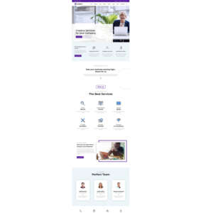 Landing Page Design by Roy