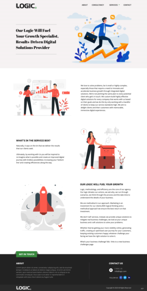 Diseño de Página de Aterrizaje por pb para este proyecto | Diseño: #25283929