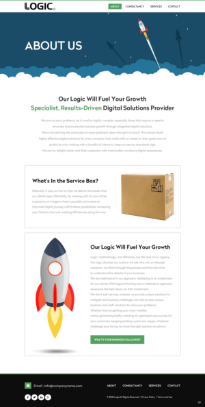 Diseño de Página de Aterrizaje por pb para este proyecto | Diseño: #25283930