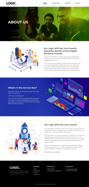 Diseño de Página de Aterrizaje por pb para este proyecto | Diseño: #25285174