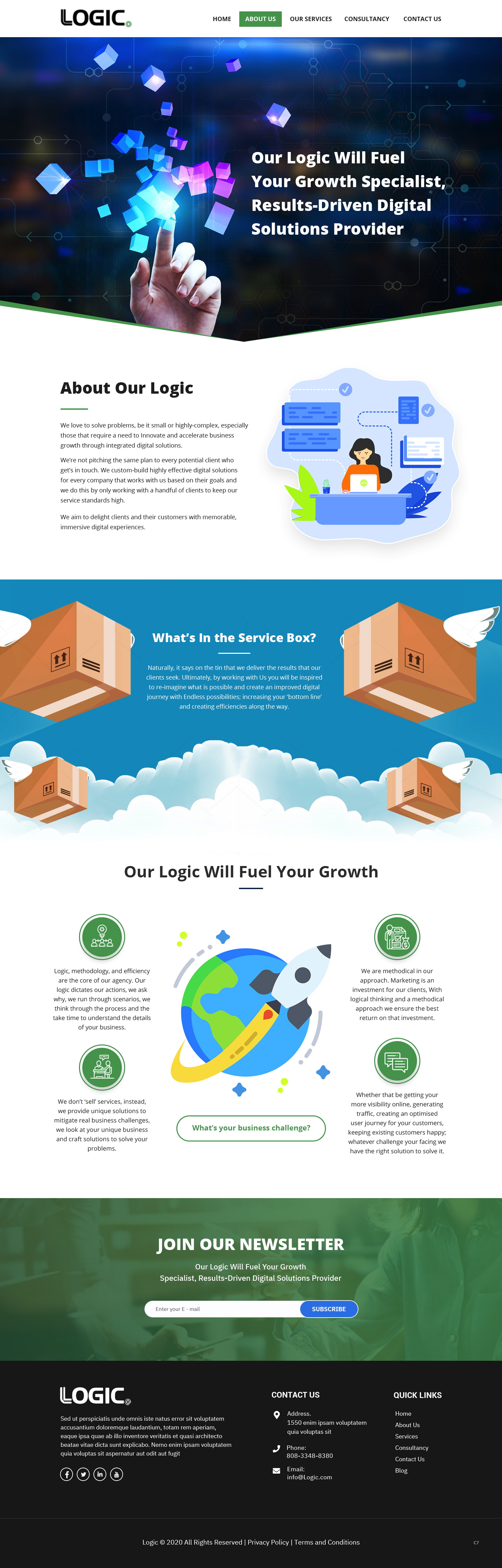 Diseño de Página de Aterrizaje por pb para este proyecto | Diseño #25285176