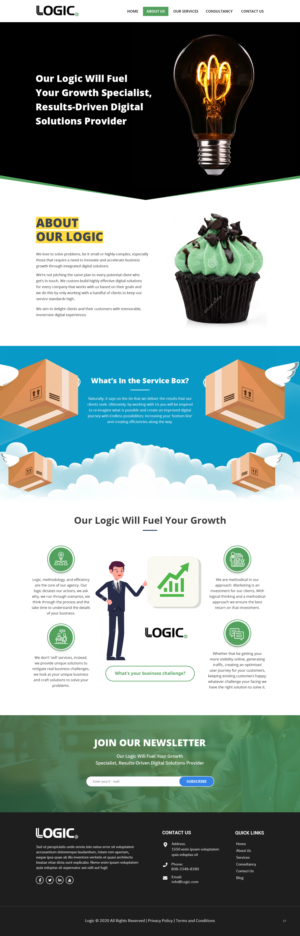 Diseño de Página de Aterrizaje por pb para este proyecto | Diseño: #25290863