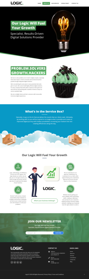 Diseño de Página de Aterrizaje por pb para este proyecto | Diseño: #25302742