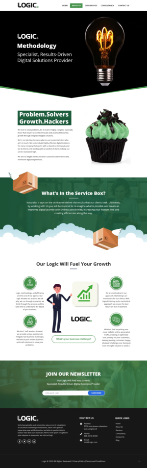 Diseño de Página de Aterrizaje por pb para este proyecto | Diseño: #25308479