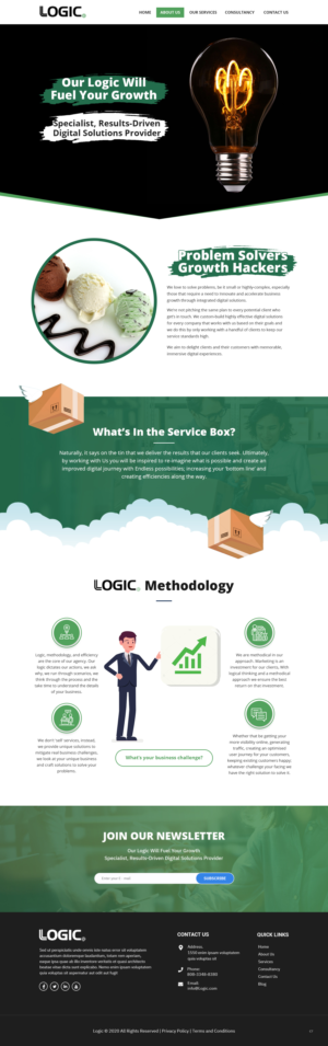 Diseño de Página de Aterrizaje por pb para este proyecto | Diseño: #25323984