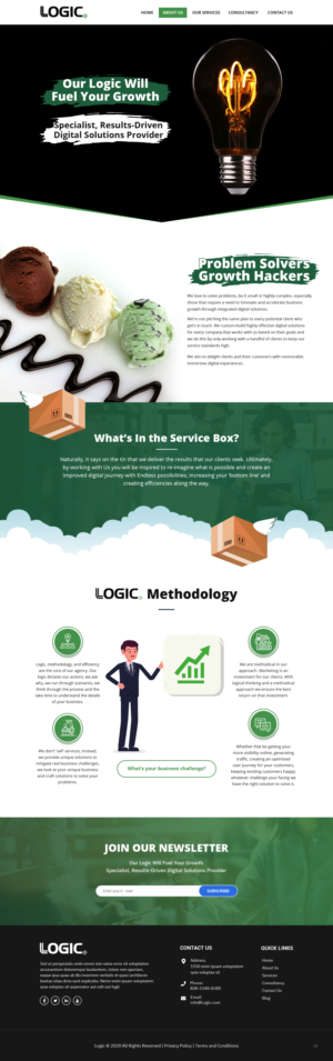 Diseño de Página de Aterrizaje por pb para este proyecto | Diseño: #25330864