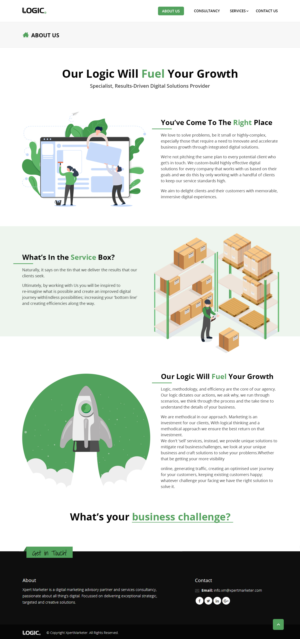 Landing Page Design by nzdesigners for this project | Design #25293780