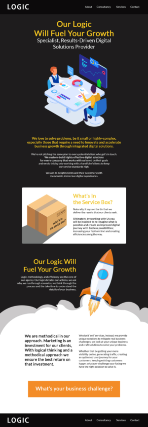 Landing Page Design by Ardianet for this project | Design #25262697