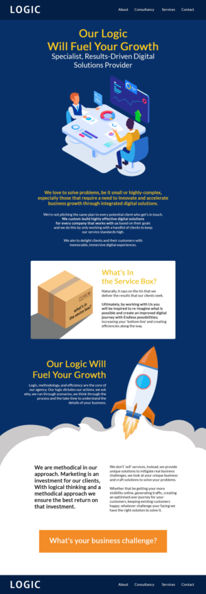 Diseño de Página de Aterrizaje por Ardianet para este proyecto | Diseño: #25262705