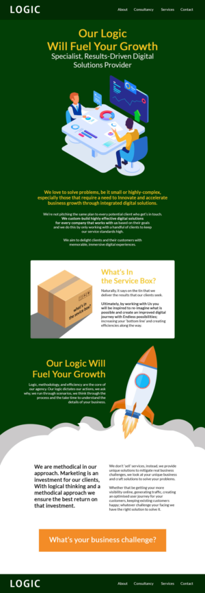 Diseño de Página de Aterrizaje por Ardianet para este proyecto | Diseño: #25262765