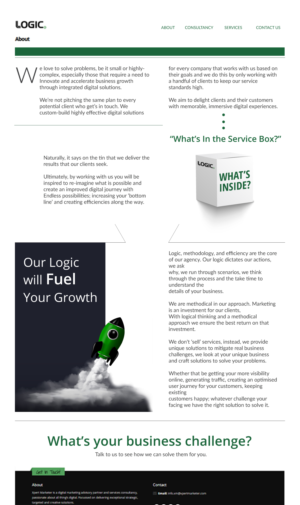 Diseño de Página de Aterrizaje por Javelin Studio para este proyecto | Diseño: #25292852