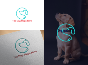 The Dog Stops Here | Logo Design by Vetroff