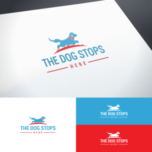 The Dog Stops Here | Logo Design by tejo