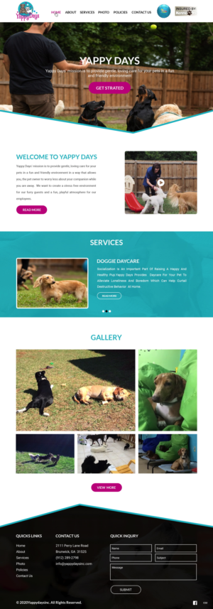 Web Design by pb for this project | Design: #25270581