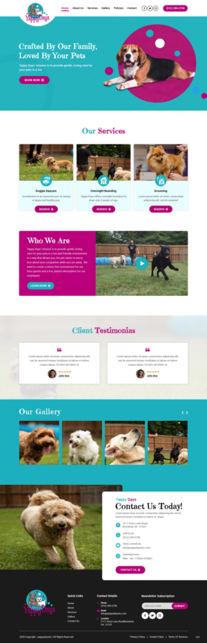 Web Design by pb for this project | Design: #25270584