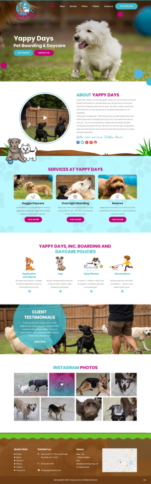 Web Design by pb for this project | Design: #25270585