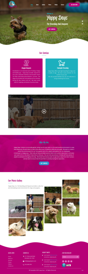 Web Design by pb for this project | Design: #25270588